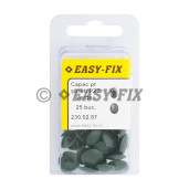 Capac plastic pentru cap înecat  PZ2 - Verde