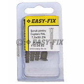 Şurub pt cuplare PAL cap inecat 7.0x50 ZN - SW 4