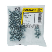 Şurub pt PAL şi lemn cap înecat 3,5x10 ZA PZ2 (100 buc)