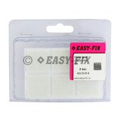 Cursor autoadeziv din pâslă 25 x 25 x 3 mm - Alb