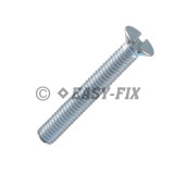 Şurub cap înecat DIN 963-4.8 - M 4x30 ZA  (-) (50 buc)