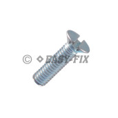 Şurub cap înecat DIN 963-4.8 - M 6x 16 ZA  (-) (25 buc)