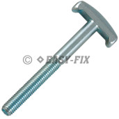 Şurub cap T 35mm special pt fixat panouri gard - M 8x80 ZA (50 buc)