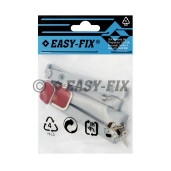 Închizător aplicat cu magnet pentru uşi 40mm - Gri /A38170