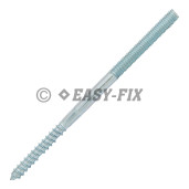 Prezon lemn-metal M 8x140 ZA L45/M50 - SW6 (80 buc)