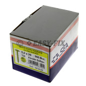 Şurub pt dulgherie cap bombat 5,0x 25 ZG TX25 (500 buc)