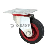 D-Roată cu placă rulment Ø150x40 H=185 -130kg PP+Cauciuc