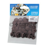 Capac plastic pentru cap înecat  PZ3 - Maro