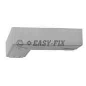 Picior plastic L 75x75x20mm 446.09 - Cromat Satinat