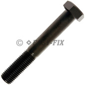 Şurub cap hexagonal DIN 931-10.9 M 8x120 Negru (10 buc)