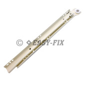 Sină glisare sertare 600mm Albă - FERRARI