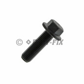 Şurub cap cu guler DIN 6921-10.9 M12-1,50x 40 Brunat
