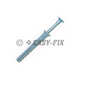 Diblu şurub cui înecat TX - 6x 40 PP Gri