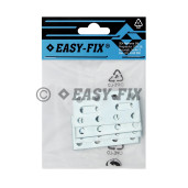 Plăcută oţel cu găuri tip I  60x30x2 mm ZA