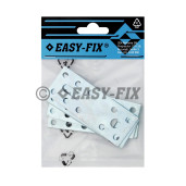 Plăcută oţel cu găuri tip I  80x30x2 mm ZA