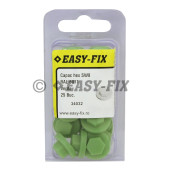Capac plastic cap hexagonal SW 8 - RAL 6011 Verde