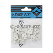 Element de fixare spate placaj - Alb