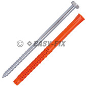 Diblu Mungo cu şurub hex. pt montaj universal - Ø 10,0x140mm (50 buc)