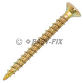 Şurub pt lemn cu vârf crestat ROCKET 4,5x 45 ZG PZ2 (500 buc)