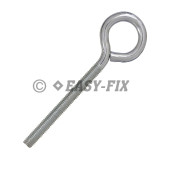Agăţător cu filet metric tip O - M 8x120x24 ZA