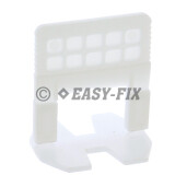 Distantier plastic CLIPS pentru gresie si faianta 1,0 mm - 100 buc/Punga Plastic