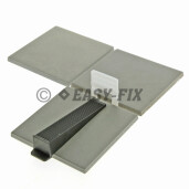 Distantier plastic CLIPS pentru gresie si faianta 1,0 mm - 100 buc/Punga Plastic