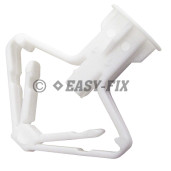 Diblu tip T pt pereţi Gips-Carton 10x47 Nylon Alb (100 buc)