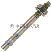 Ancoră cep cilindric + 2 cleme Inox - M 8x100 ZG