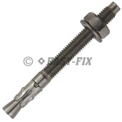 Ancoră cu cep cilindric + clemă -M12x180 Inox A2