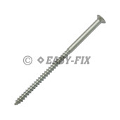 Şurub filet pt lemn cap înecat DIN 7997 Ø 5,5x105/60 TX30 ZA