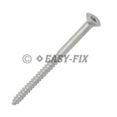 Şurub filet pt lemn cap înecat DIN 7997 Ø 5,5x125/70 TX30 ZA