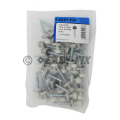 Şurub vopsit DIN 7504K-R + EPDM Ø14 - 4,8x 35 RAL 9002