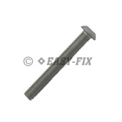 Şurub cap rotund imbus  ISO 7380 M10x 60 Inox A2 SW 6 (50 buc)