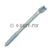 Agăţător cu filet pt lemn tip L crestat tip B Ø 7x 90mm - ZA (50 buc)