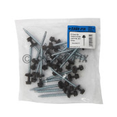 Şurub vopsit DIN 7504K-R + EPDM Ø14 - 4,8x 70 RAL 8017