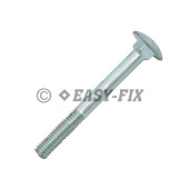 Şurub cap bombat torbant DIN 603-8.8 - M10x 75/35 ZA