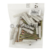 Set Diblu din polipropilena - Ø 8 x40 mm şi Şurub 5,0x60mm