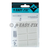 Protecţie pâslă  22x36x3mm Albă