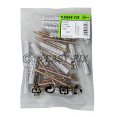 Set Diblu PP Ø 8 +Şurub lemn 4x60mm
