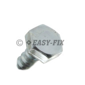 Şurub pt lemn cap hexagonal DIN 571 - 10,0x 40 ZA (100 buc)