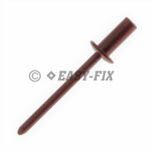 Nituri POP Etanşe Al/Oţel -Ø 4,0x10 mm RAL 3011-Vişiniu (1.000 buc)
