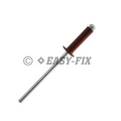 Nituri POP standard Al/Oţel - Ø 3,2x12,0 mm RAL 3011 -SRC (1.000 buc)
