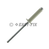 Nituri POP standard Al/Oţel - Ø 4,0x16,0 mm RAL 9010 -SRC (500 buc)