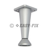 Picior plastic reglabil SR H=100mm Silver