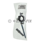 SET Colier pt tevi cu EPDM   1/2 inch -banda 20x1,2 mm