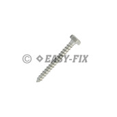 Şurub pt lemn cap hexagonal DIN 571 -  6,0x 50 ZA (200 buc)