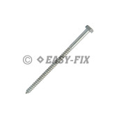 Şurub pt lemn cap hexagonal DIN 571 -  6,0x110 ZA (100 buc)
