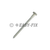 Şurub pt lemn cap hexagonal DIN 571 -  7,0x 90 ZA (100 buc)