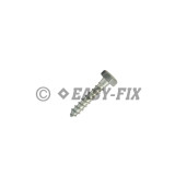 Şurub pt lemn cap hexagonal DIN 571 -  8,0x 40 ZA (100 buc)