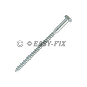 Şurub pt lemn cap hexagonal DIN 571 -  8,0x120 ZA (50 buc)